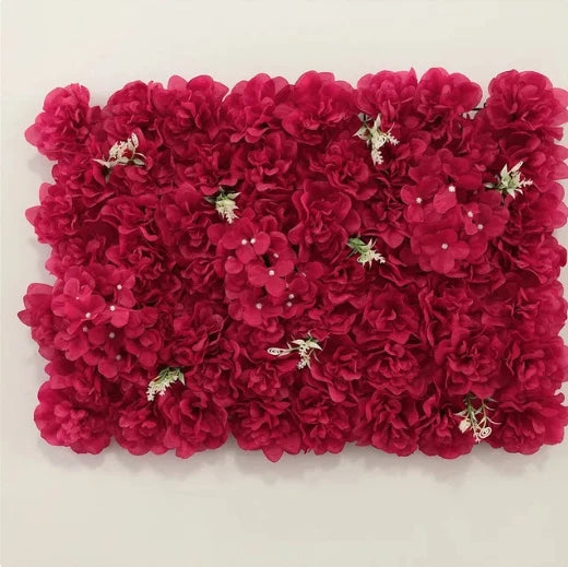 60X40cm Silk Rose Flower Wall Artificial Flowers DIY Wedding Wall Decor Photography Backdrops Hair Salon Background