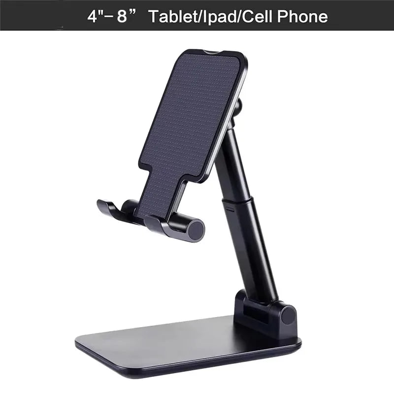 Smart Phone Desktop Tablet Holder Stand Cell Foldable Extend Desk Mobile Phone Support For iPhone iPad Samsung Huawei Xiaomi