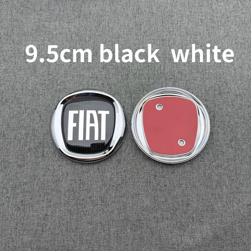 for FIA Sedici Punto Bravo Toro Qubo Car Front Hood Bonnet Emblem Rear Tail Bumper Trunk Sticker Badge Styling Auto Accessories