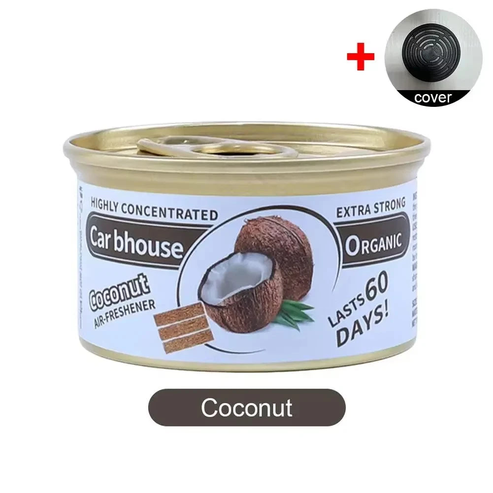 High-end Car Aroma Diffuser, Small Wooden Fragrance Canister, Car Perfume, Car Balm, Car Ornament