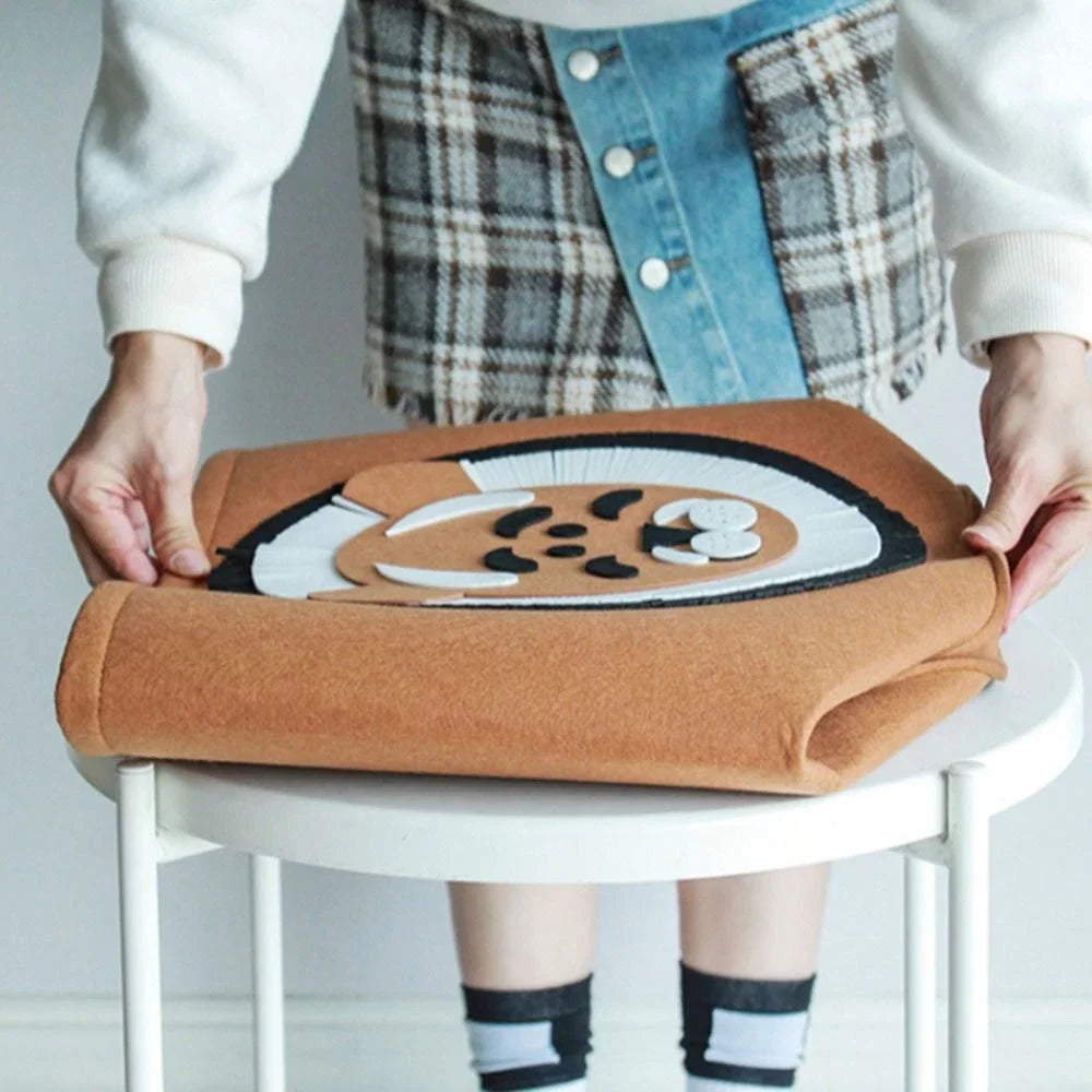 Children Toys Storage Basket Foldable Household Laundry Bag Cute Cotton Linen Bucket Cartoon Print Clothes Organizer Baskets