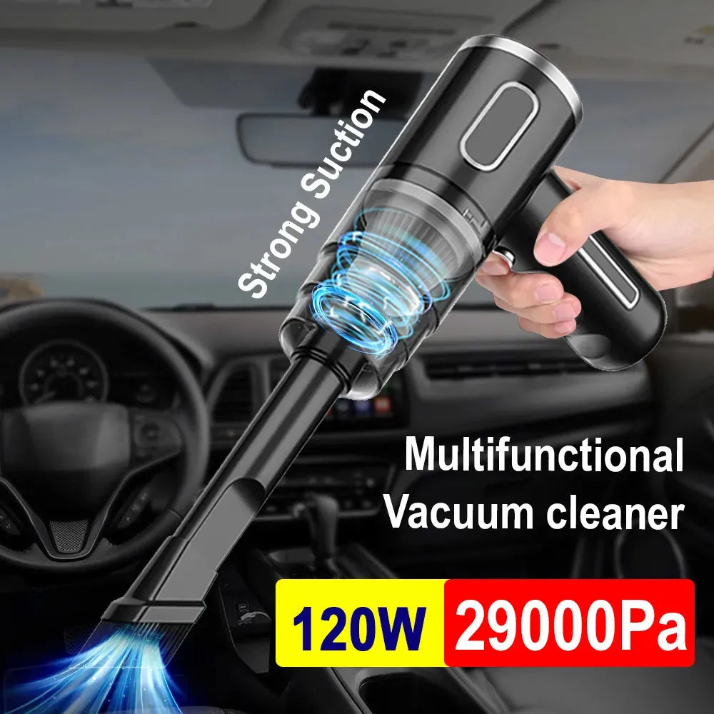 Popular 120W Cordless Handheld Vacuum Cleaner Small Mini Portable Car Auto Home Wireless
