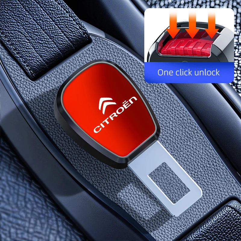 Car Seat Belt Clamp Extender Safety Belt Buckle Car seat belt extender for Citroen C4 C3 C2 C1 C5 DS3 headrest Accessories