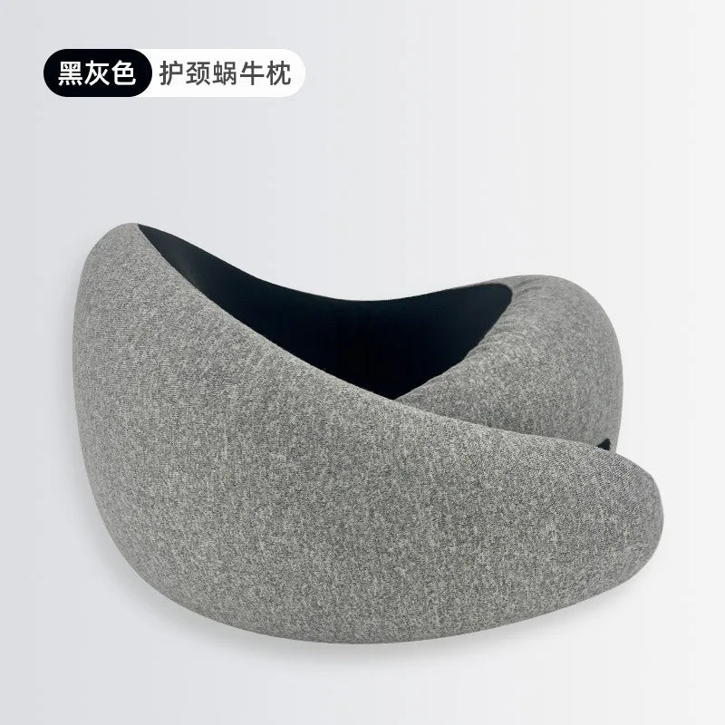 C0Q Travel Neck Pillow 360 Degree Support for Office Nap Airplane Flight Comfortable Portable U Shape Neck Rest