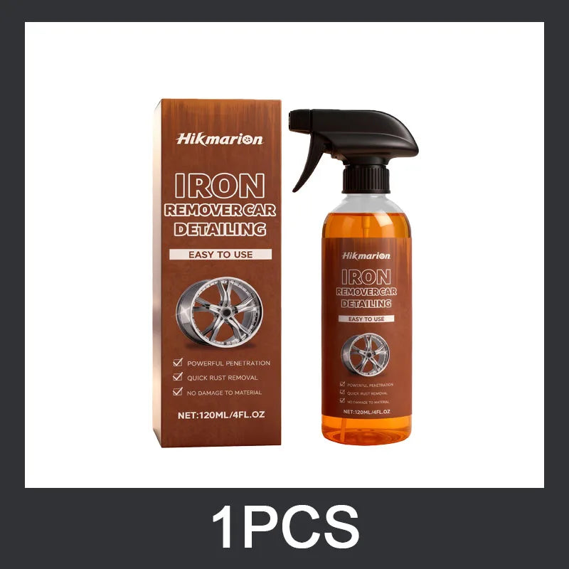 Metal Rust Remover & Protective Spray for Auto Parts Wheels Rims Chassis Metal Anti-Rust Repair Fast Acting to Paint Surface