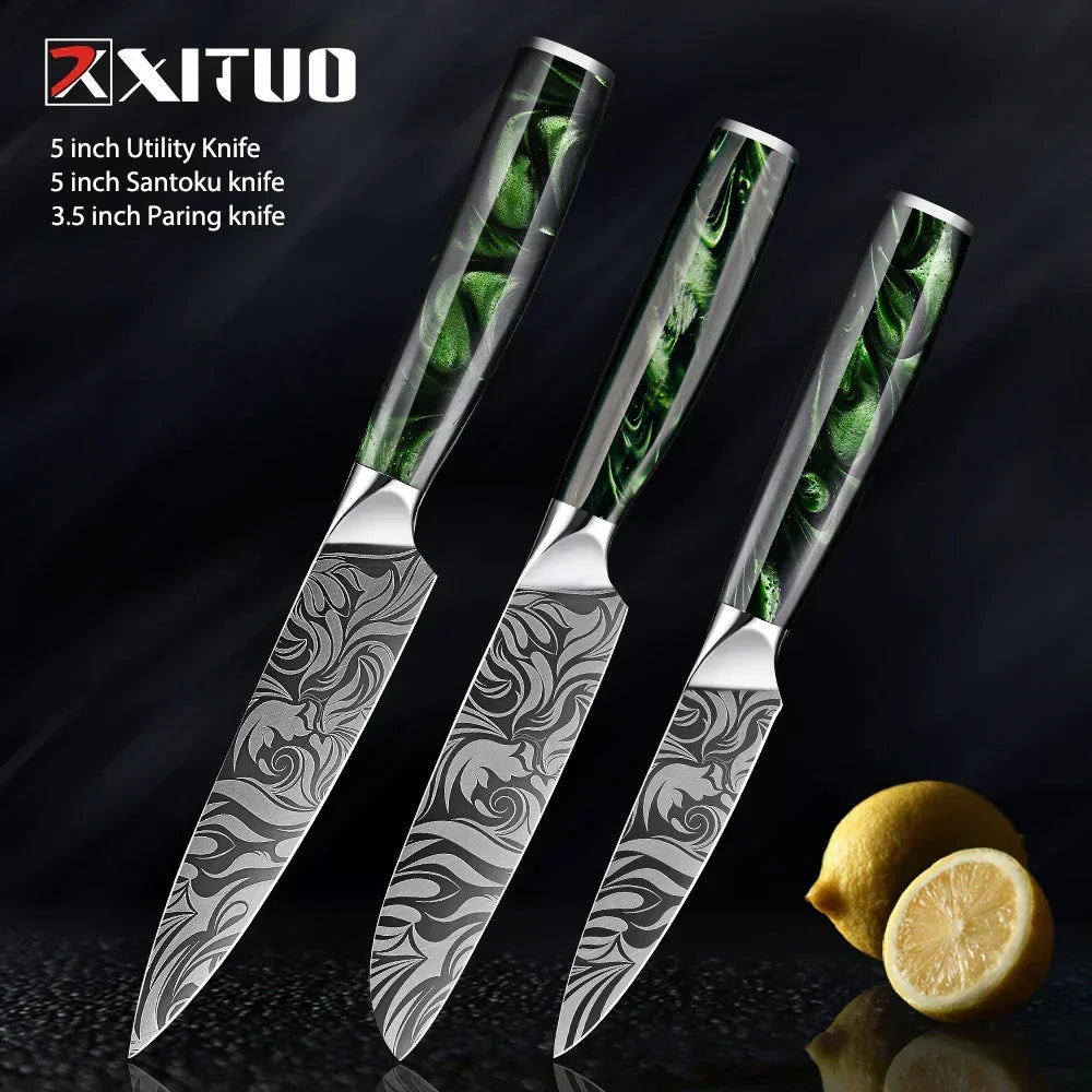 XITUO Stainless Steel Knife Set