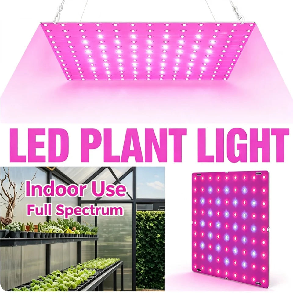 Full Spectrum LED Plant Lamp Quantum Board Hydroponic Plant Grow Lights Greenhouse Indoor Vegetables Floral Cultivation Lighting