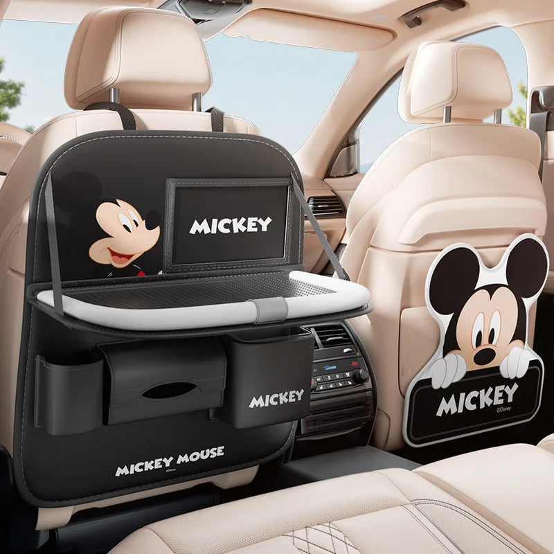 Strawberry Bear Lotso Multi-functional Car Seat Back Storage Rack Rear Seat Hanging Bag - Cute Animal Theme Car Organizer