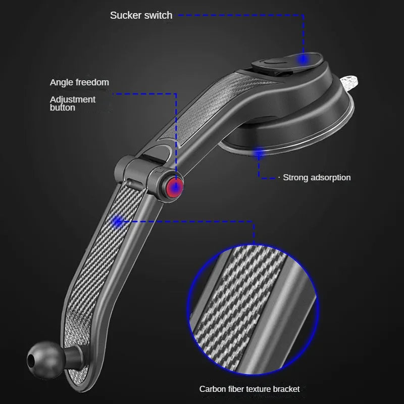 Car Phone Holder Stand Gravity Dashboard Phone Holder Mobile Phone Support Universal For iPhone 17 16 15 14 Xiaomi Samsun