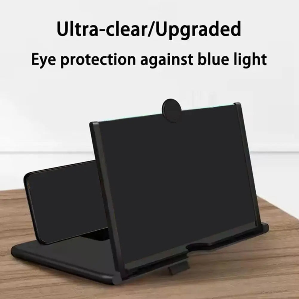 10Inch Cell Phone Screen Amplifier Mobile Phone Holder Mobile Phone HD Portable Phone Screen Video Magnifier Stand Bracket