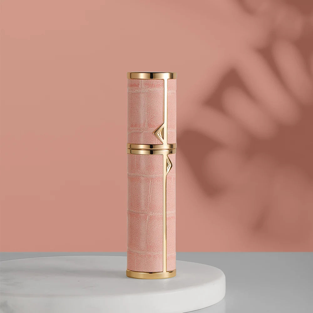 Louischanzl Perfume Atomizer Portable Liquid Cosmetics Containers Traveling 5ml Alcochol Perfume Refillable Bottles Empty Spray
