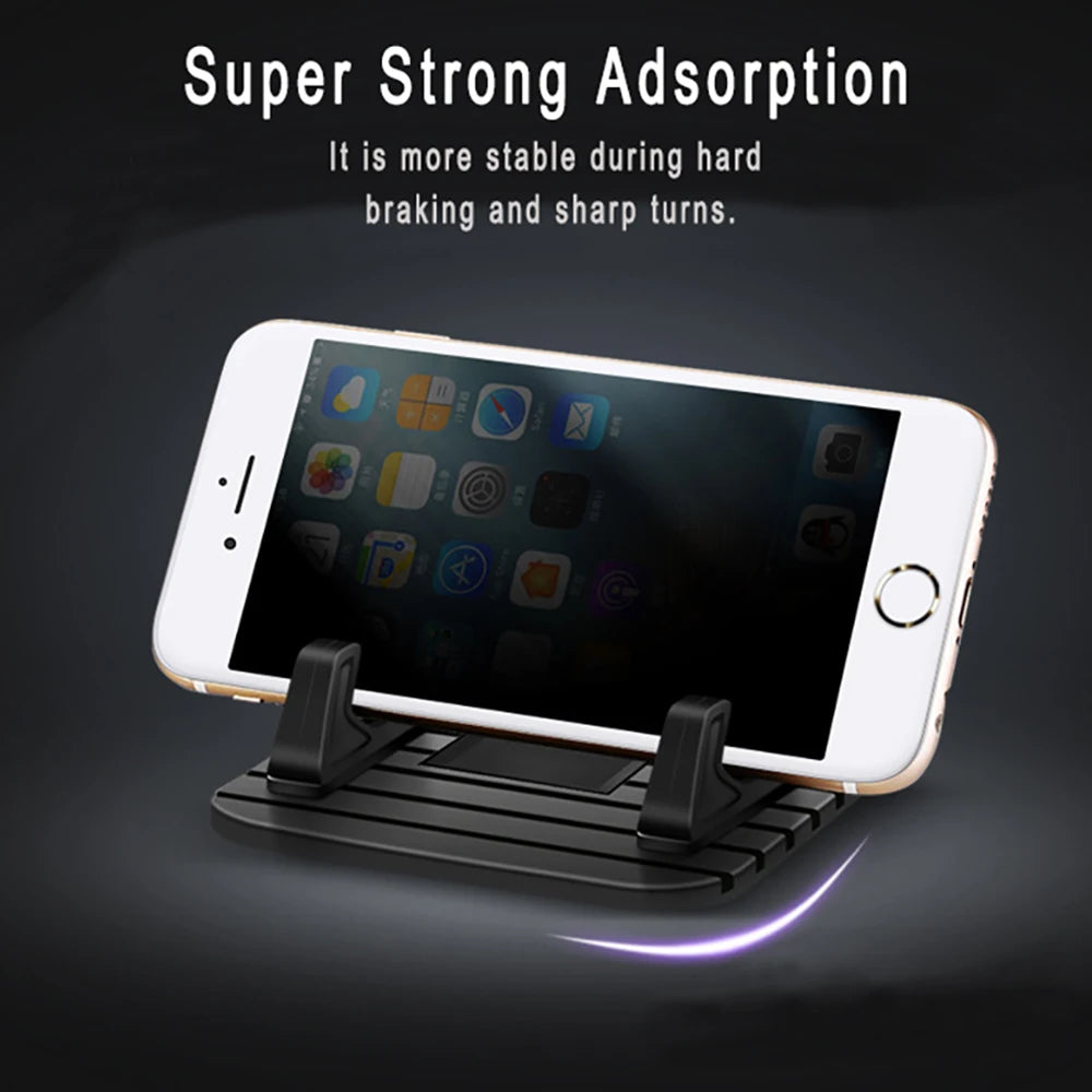 Anti-slip Car Silicone Holder Mat Pad Dashboard Stand Mount For Phone GPS Bracket For iPhone Samsung Xiaomi Huawei Universal
