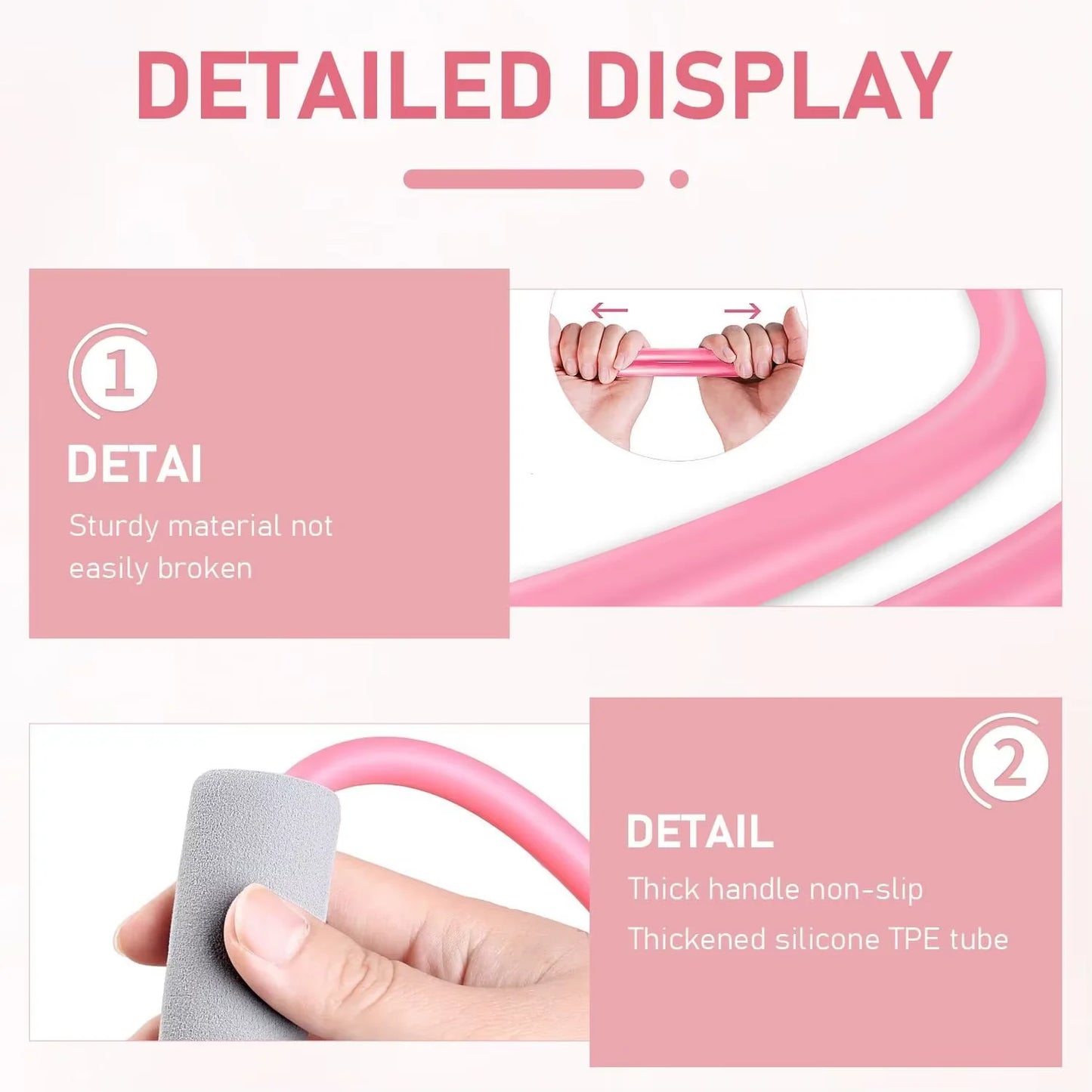 1Pcs Home Gym Elastic Band Portable Fitness Equipment 8 Shape Tension Rope Yoga Resistance Band Shoulder Opening Chest Expander