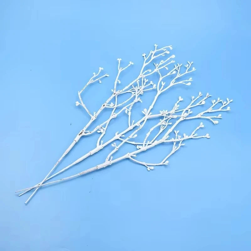1/5pc Artificial Plant Vases Home Table Christmas Tree Decoration Flowers Scrapbooking Wedding Bridal Accessories Clearance Prop