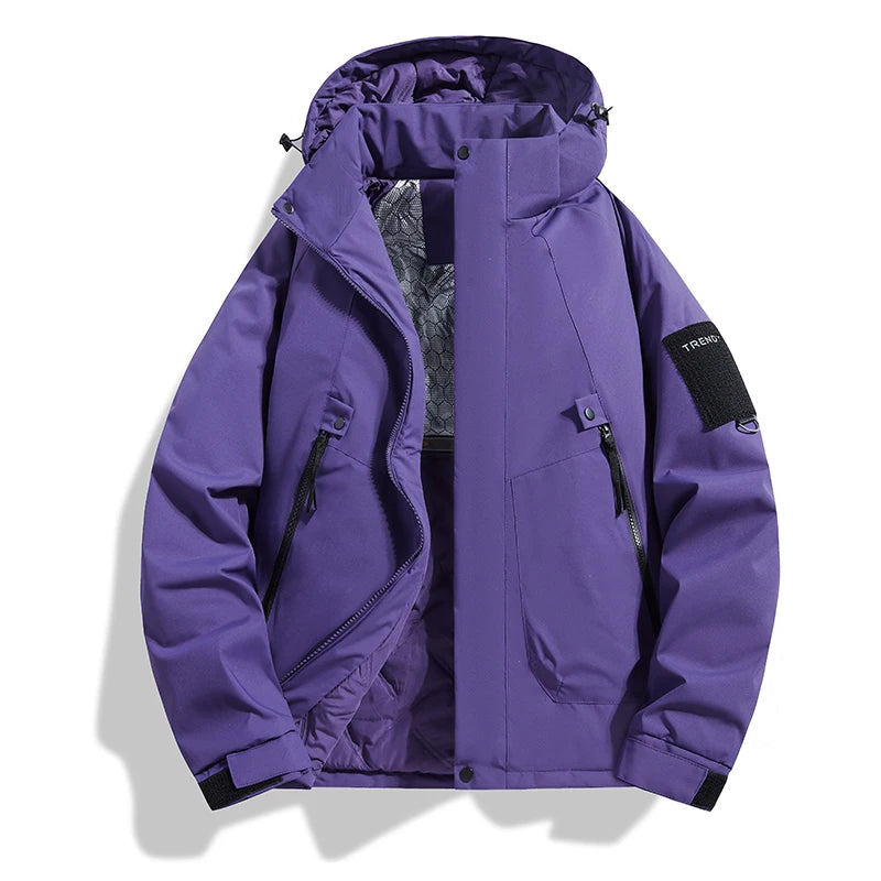 Warm Jacket Waterproof Breathable Windproof Mountaineering Cold-Proof Cotton Thick Jacketet Outdoor Men And Women's Same Jack