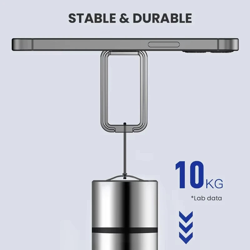 Metal Universal Finger Ring Phone Holder Stand Bracket Mini Phone Holder 360 Degree Rotating for Mobile Phone Pad Back Sticker