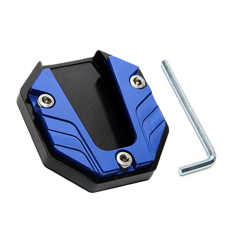 Motorcycle Bikes Kickstand Extender Foot Side Stand Extension Foot Pad Support Plate Motorcycle Accessories NEW 2026