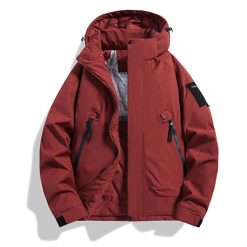 Warm Jacket Waterproof Breathable Windproof Mountaineering Cold-Proof Cotton Thick Jacketet Outdoor Men And Women's Same Jack