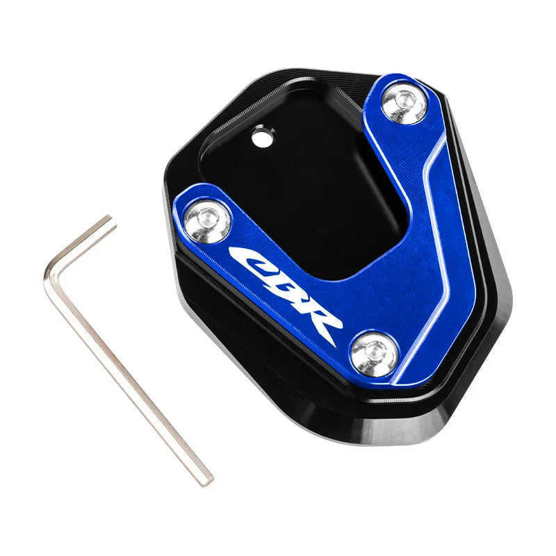 Motorcycle Foot Side Stand Extension Plate Kickstand Pad For HONDA CB500X CB650R CB500F CB125R CB300R 400X CBR650R 650F CBR500R