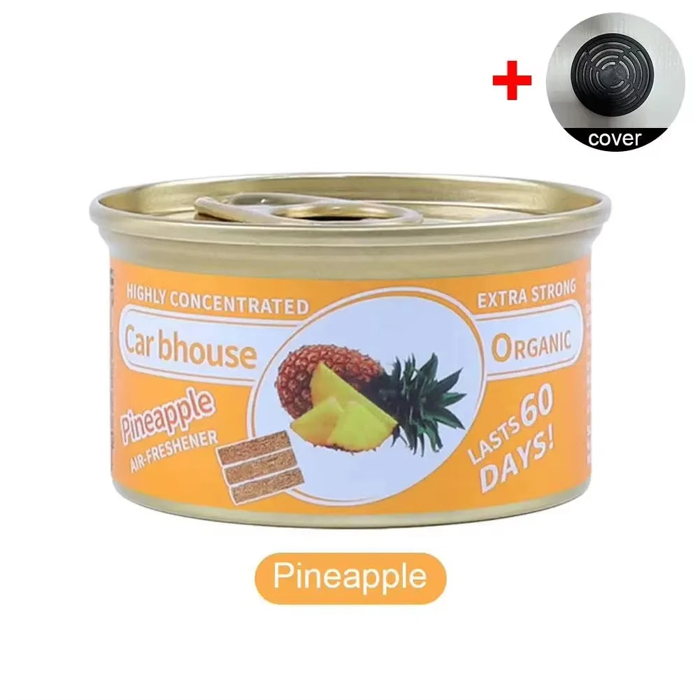 High-end Car Aroma Diffuser, Small Wooden Fragrance Canister, Car Perfume, Car Balm, Car Ornament