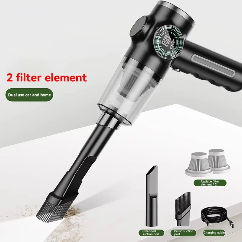 9800000pa Wireless Automobile Handheld Vacuum Cleaner Wet Dry Dual-use High Power Electric Appliance Cleaner Car Home 2026 New