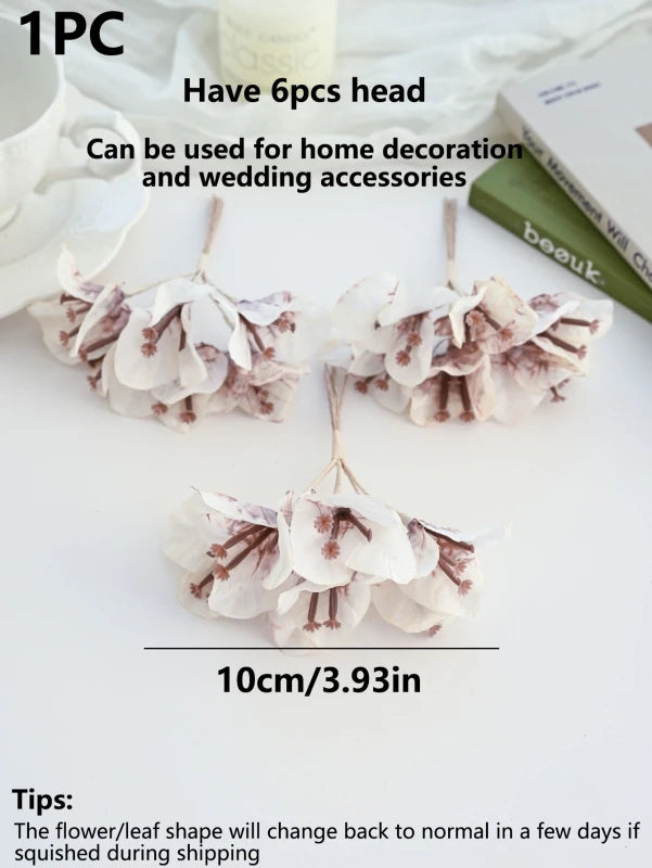 1/3 Pcs Autumn Artificial Bougainvillea Mini Bouquets Garden Christmas Tree Party Garlands Handmade Wedding DIY Decorative Gifts