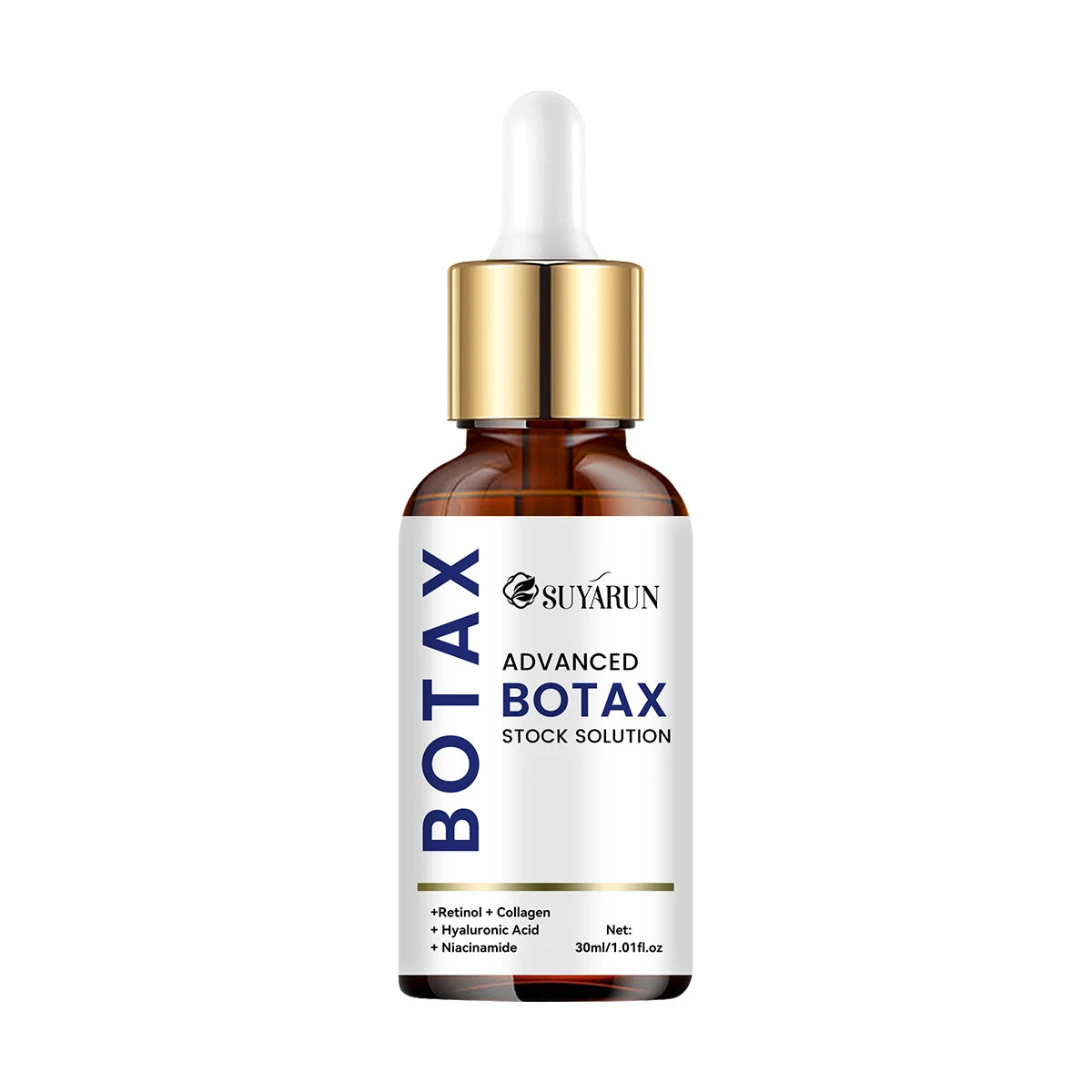 SUYARUN Professional Botax Serum Anti-Aging - Fast Absorbing Face Treatment, Lift & Firm Skin, Reduce Wrinkles - Vegan.