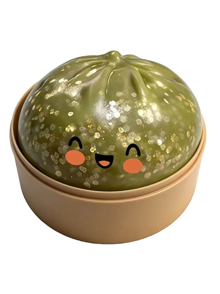 Dumpling Squishy ULTRA RARE Gold Glitter Hidden Edition Dumpling Squishies