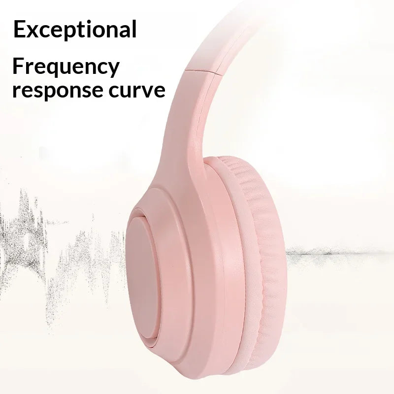 Lenovo Bluetooth 5.3 Earphones Over-ear Foldable Computer Wireless Headphone