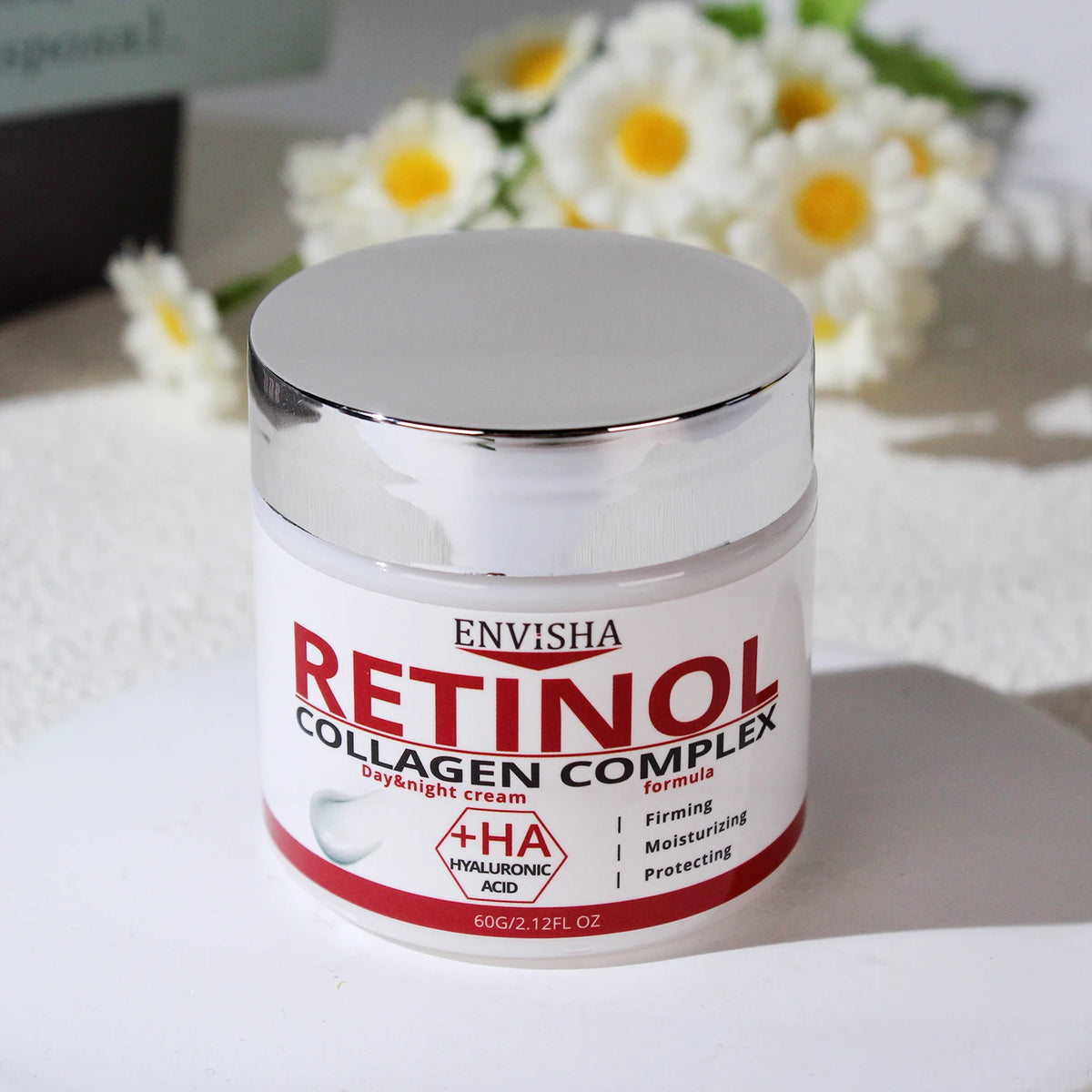 Face Skin Care Retinol Collagen Complex Cream Deeply Moisturizing Firming Smoothing Brightening Fade Fine Lines Improve Dullness