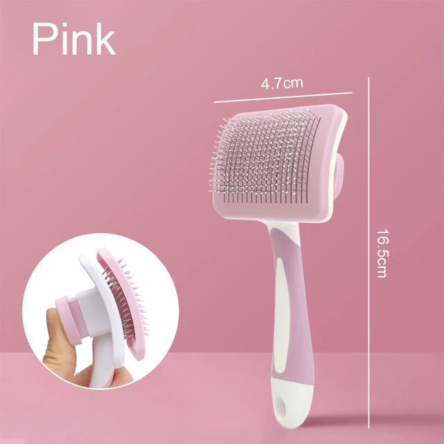 1pcs Pet Hair Removal Comb Undercoat Hair Removal Slicker Brush For Dog And Cat Grooming Tool