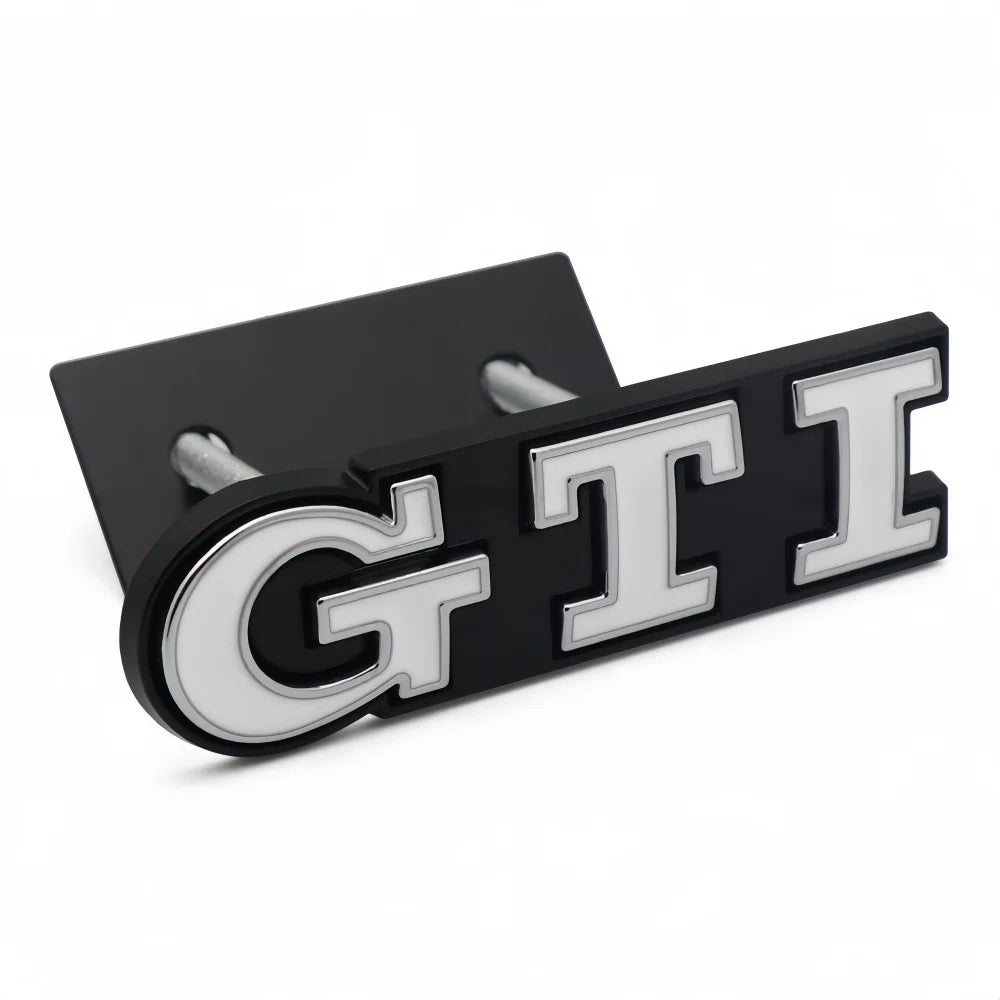 3D Metal Car Grille Sticker GTI Emblem For Volkswagen Golf 5 Polo Golf 7 5 6 Mk6 7 R 7 Gtd Mk7 Mk4 Mk5 GTI Car Stickers