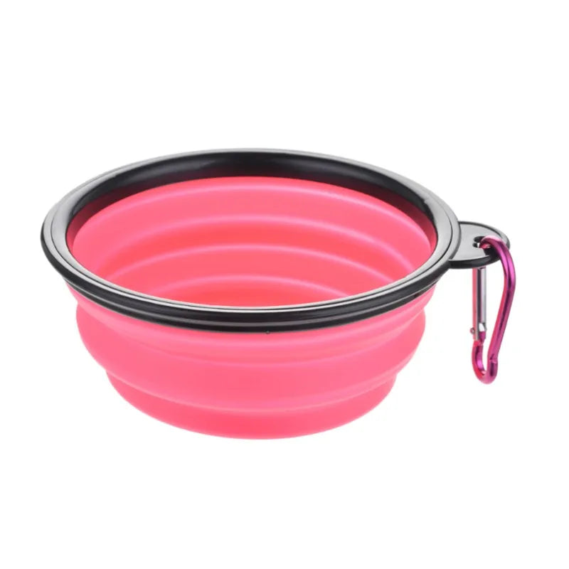 Portable Collapsible Pet Food Bowl