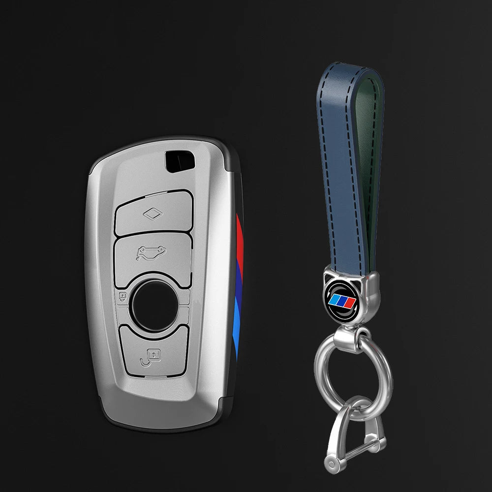 Carbon Sporty ABS Car Key Cover Case Holder Shell Bag For F30 F20 M3 M5 F10 F18 F22 F01 X3 X4 F06 F02 Keychain Accessories