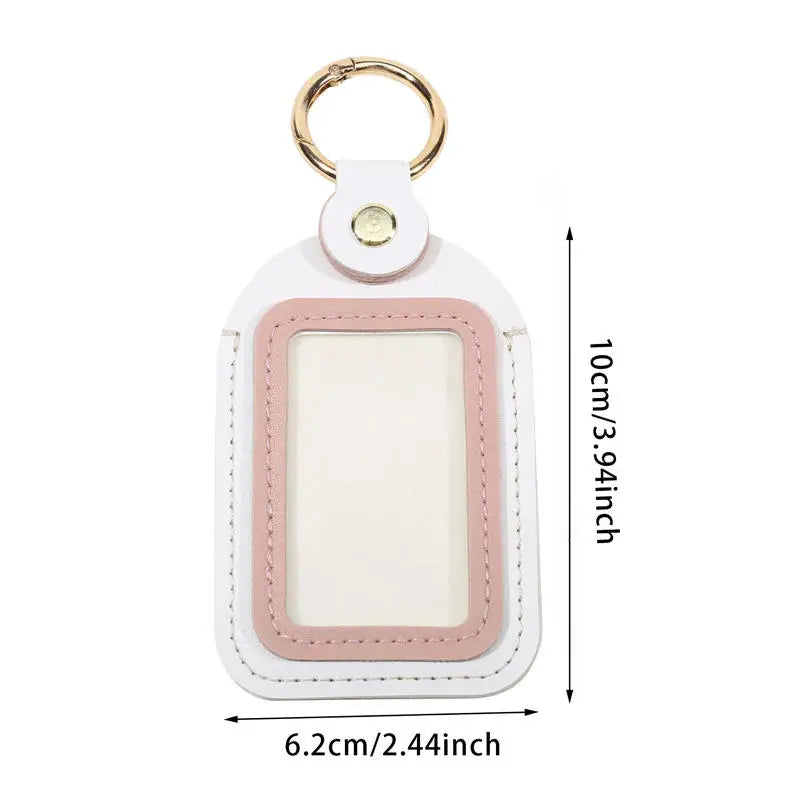 Car Key Chain Bag PVC Multifunctional Automotive Protective Key Case Portable Key Organizer Pouch For Cars Interior Accessories