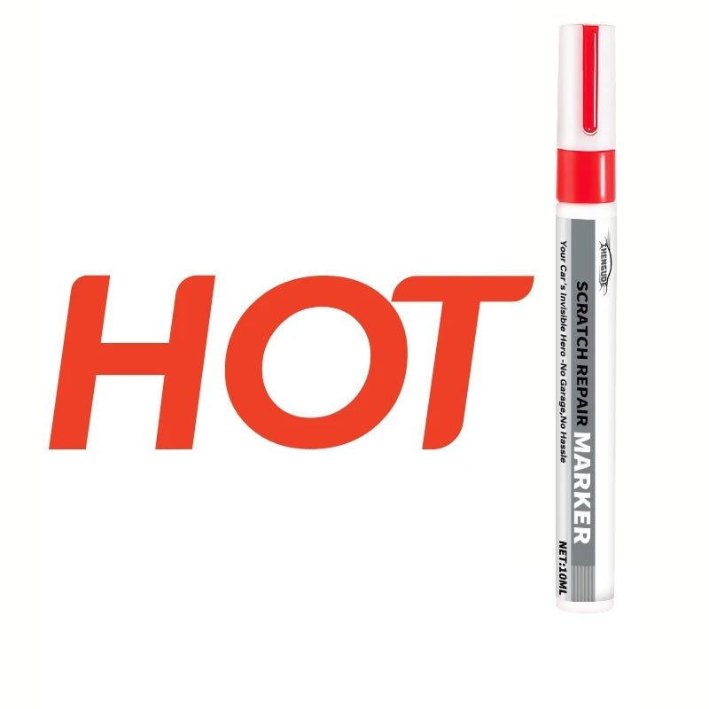 Car Scratch Repair Pen - Self-Use Paint Touch-Up Pen for Cars, Suitable for Repairing Scratches on Dashboards, Car Doors, Trim Strips, Buttons, and Switch Areas Easy to Use, Long-Lasting and Non-Fading, Designed Specifically