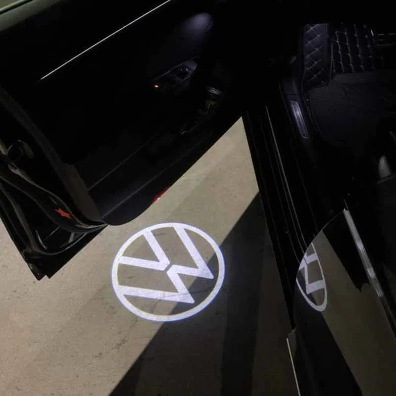 Hot Sale LED Car Door Logo Projector Light Accessories for VW R Golf 5 6 7 GTI GTD GTE CC Passat B6 B7 B8 B9 C6 C7 C8 Tiguan