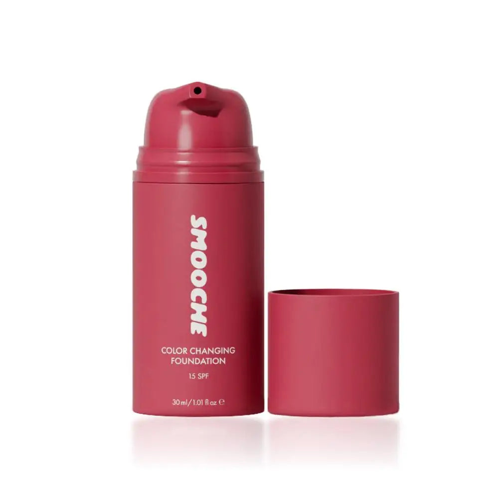 SMOOCHE Color Changing Liquid Foundation Lightweight Natural Skin Tone Matching For Light Natural Makeup Look