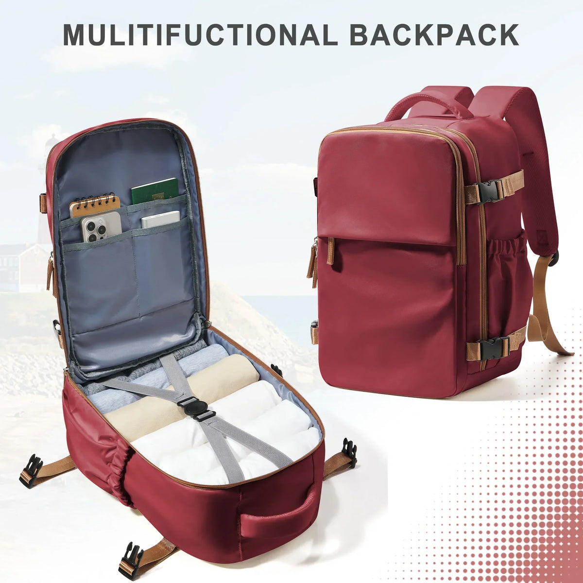 Cabin Travel Laptop Carry-On Backpack