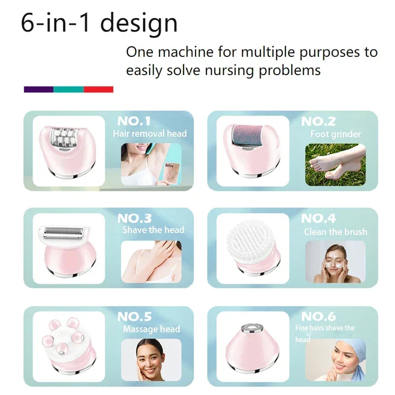 VGR Electric Women Epilator Shaver
