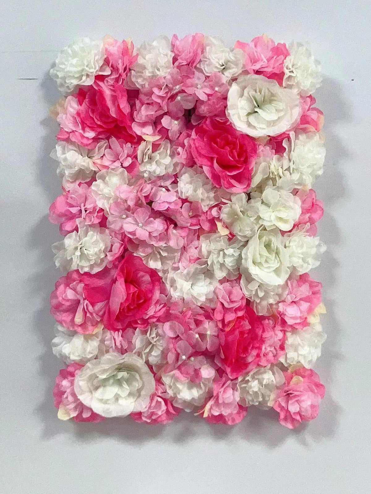60X40cm Silk Rose Flower Wall Artificial Flowers DIY Wedding Wall Decor Photography Backdrops Hair Salon Background