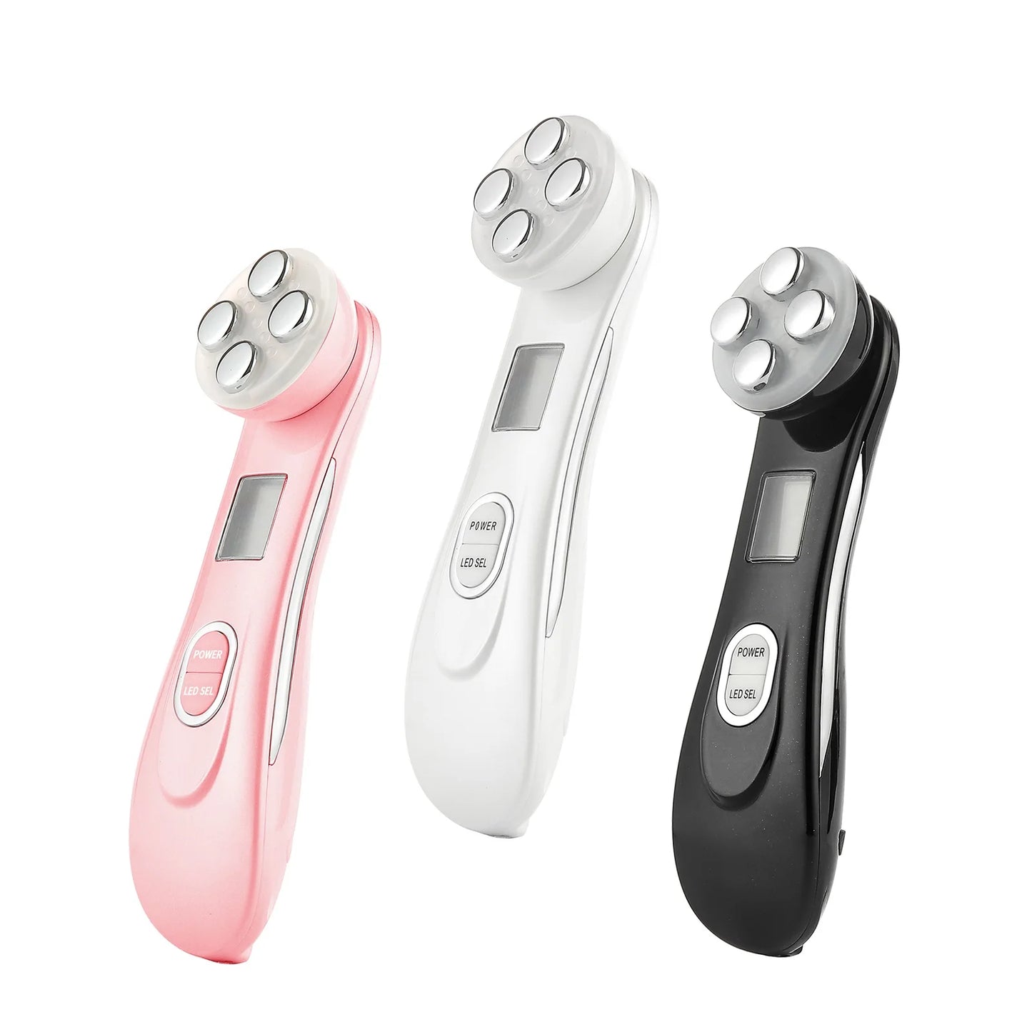 5 In 1 Home Facial Beauty Device Mesotherapy Electroporation RF Radio Frequency Facial LED Photon Skin Care Beauty Device Face Lifting Tighten