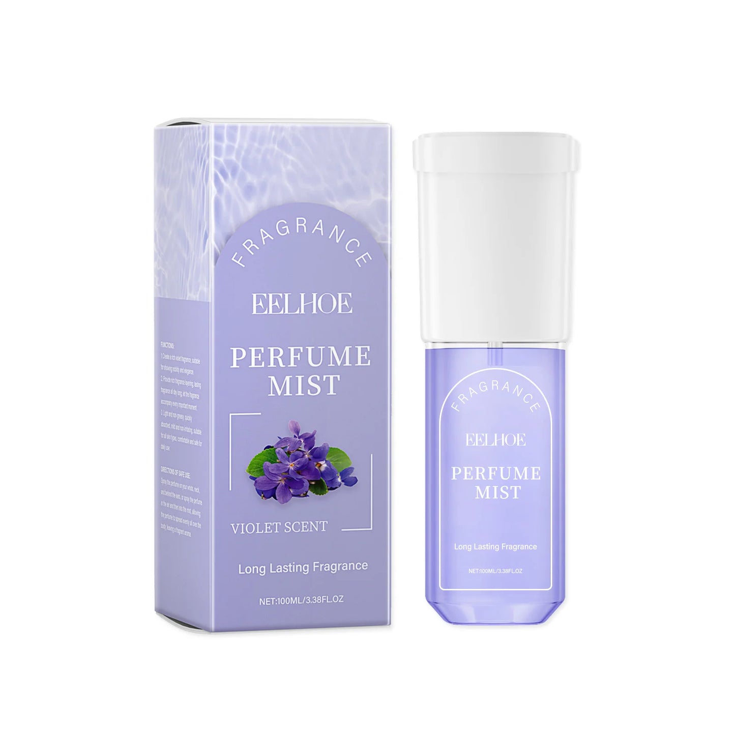 Body Perfume Spray Hair Scent Light Fresh Skin Long Lasting Floral Fragrance Add Personal Charms Size Body Spray for Women