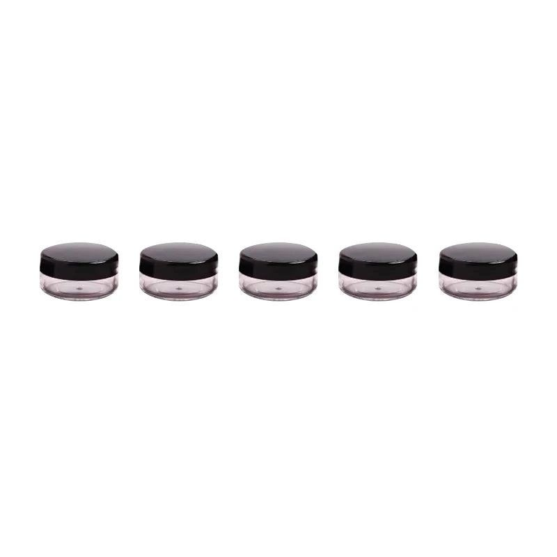 10 Gram 5/10/15/20/30/50Pcs Sample Jars Cosmetic Acrylic Pots Leak Proof Mini Storage Bottle Empty Containers Creams Make-Up