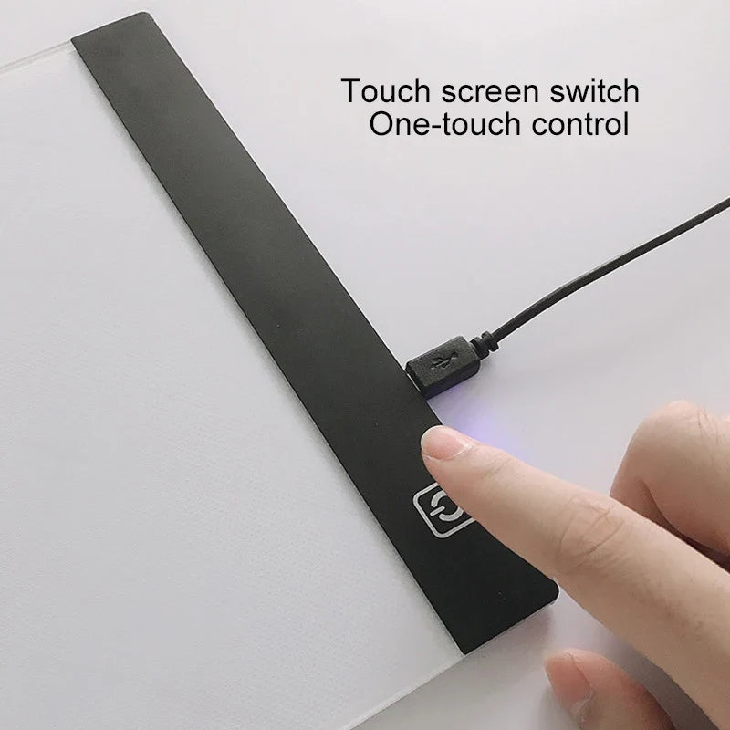 Led Drawing Copy Pad 3 Level Dimmable Board Table Animation Painting Educational