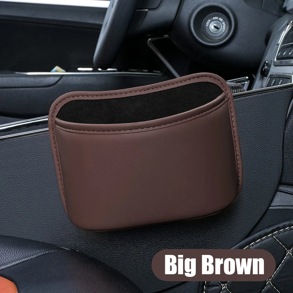 Car Door Cup Holder Box Universal Drink Rack Storage Bin Back Clip Design Car Seat Back Water Cup Box Organizer Pocket
