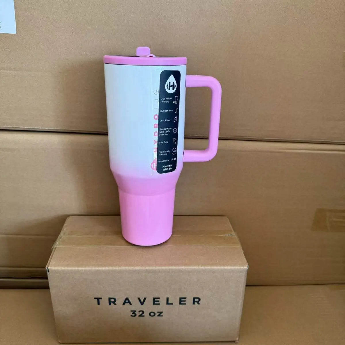 HydroJug 32 OZ Traveler Car Cup