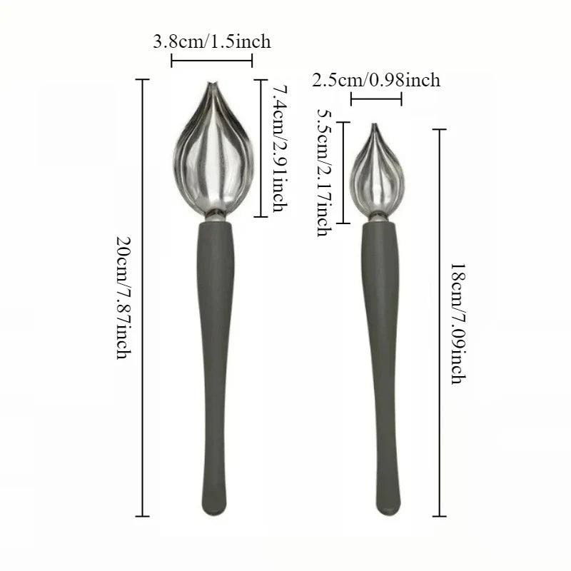 Chef Decoration Spoon for Sushi Food Design Sauce Dressing Plate Dessert Bakeware Cake Gastronomy Coffee Spoon Kitchen Tools