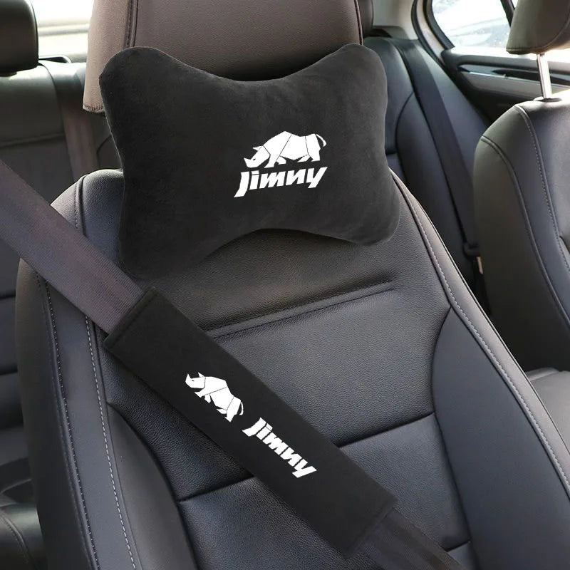 Soft Neck Pillow for Jimny JB43 JB23 JB64 JB74 Car, Comfortable Neck Support Auto Accessories