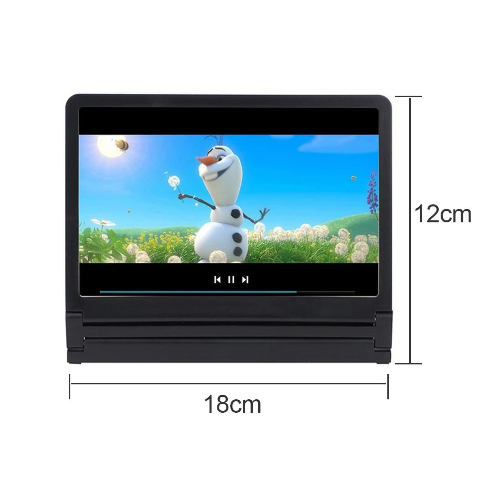 Portable HD Video Screen Magnifier Bracket 3D Mobile Phone Screen Amplifier Stand Folding Screen Magnifier Phone Accessories